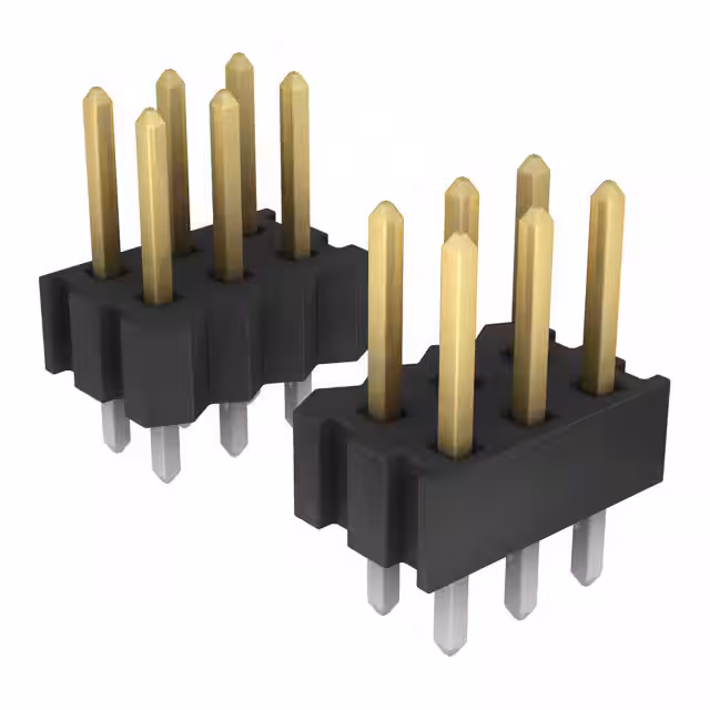 103817-3 TE Connectivity AMP Connectors  Embases à broches mâles